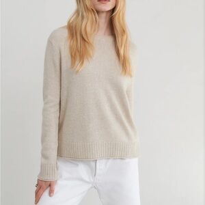 JENNI KAYNE Everyday Sweater oatmeal